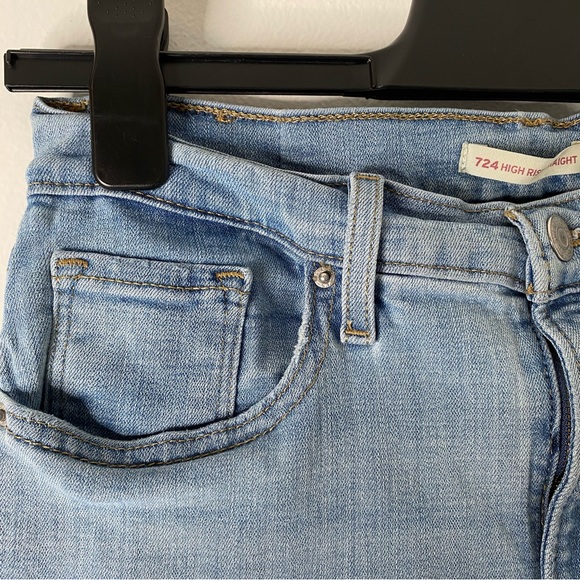 Levi’s 724 High Rise Straight Jean - Picture 2 of 8